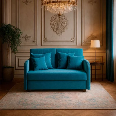 Диван-кровать АНРИ Norton Teal, морская волна_2