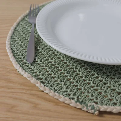 Подставка сервировочная DELIGHT, круглая, оливковый, 38см_4