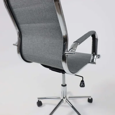 Кресло поворотное EVELIN, ткань, серый_16