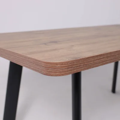 Стол LEON LUX RADIAL-180, раздвижной 180(240)х95, Дуб Веллингтон/Чёрный_9