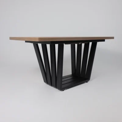 Стол KAMERON раздвижной, 1600(2050)*900 Дуб Веллингтон/черный_4