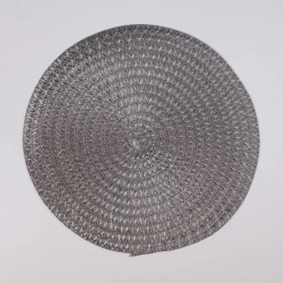 Подставка сервировочная GRACE, круглая, темно-серый, 38см_2