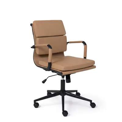 Кресло рабочее INDIGO, LB кофейный/черный фотография