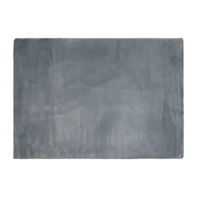 Ковер WARM FAUX FUR, темно-серый, 200*300см фотография