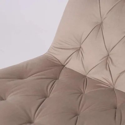 Стул ASTRA, 2, бежевый велюр HLR-08/черный_17