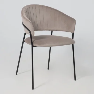 Стул AV 433, светло-коричневый бархат H-61/черный_8