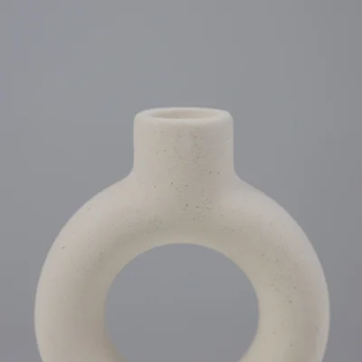 Статуэтка-подсвечник SERENITY 1, светло-бежевый, 10,1*13,3см_5