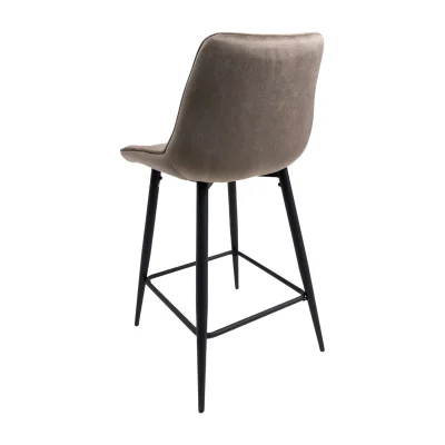 Стул LINX, полубарный, бежевый велюр G062-13/черный_6