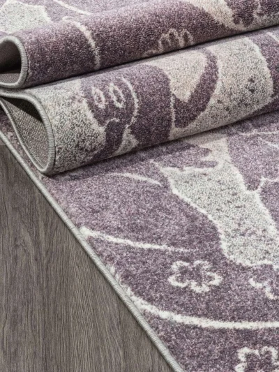 Ковер SOFIT SV19 - GRAY-PINK - Прямоугольник 2 на 3_4