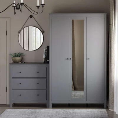Прихожая Сага, серый. Комплект №1_2