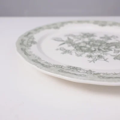 Блюдо BLOSSOM, керамика, зеленый, d21.5*2.7см_6