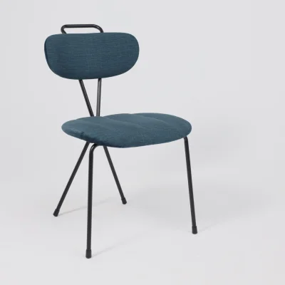 Стул TORI, темно-бирюзовый велюр VOSS 86/черный_23