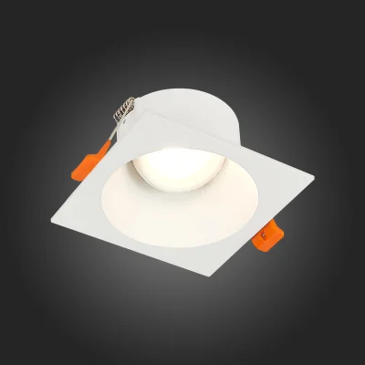 Св-к встр. Белый GU10 1*50W  L103xW103xH52 220V Без ламп Встраиваемые светильники_2