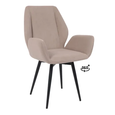 Стул NORRIS 360, Латте Brendy 04\черный_1