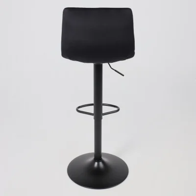 Кресло барное РОЙ GB, Seven 035 черный велюр/черный_15