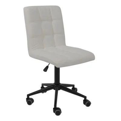 Кресло SONATA, молочный шенилл Ote Canna 100/черный фотография