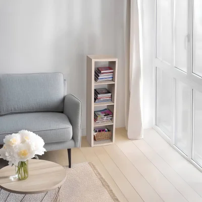 Стеллаж ФОРА 4Л 146х41х38см, дуб беленый_7