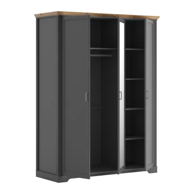 Спальня "JASMIN", графит+дуб артизан. Комплект №1_9