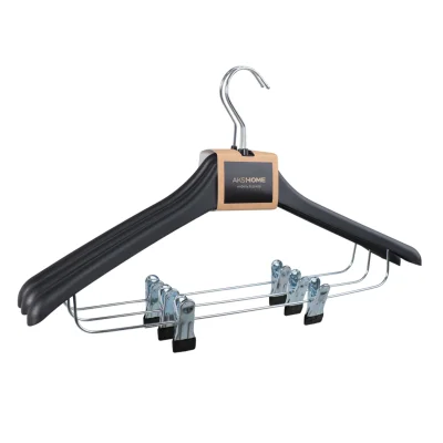 Набор вешалок В901, черный/серебро, 3 шт фотография