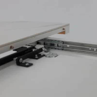 Стол RONALDO-120, круглый раздвижной 120(160), PATAGONOA BIANCO GLOSS PREMIUM CER/Белый_12