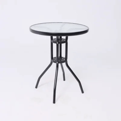 Стол садовый VERONA, 80*73, сталь-черная/закаленное стекло 5мм_11