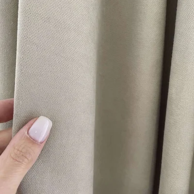 Штора КАНВАС 2*2,65м, бежевый V-108_3