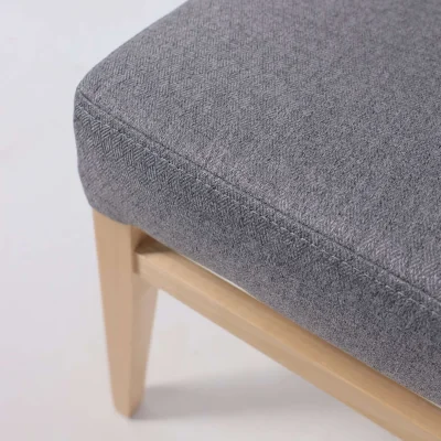 Стул КАМПАРИ, серая рогожка Шерлок 980/дуб светлый_8