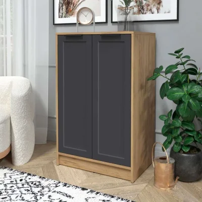 Тумба КОНЦЕПТ Тренд КТ-Т64, к.Дуб золотой/ф.Пепел  (В1020хШ636хГ451мм)_4