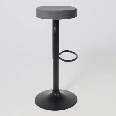 Стул LEMMA, серый велюр/черный_10