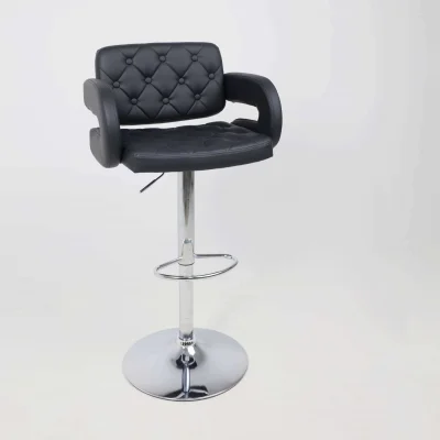 Кресло барное ELTON, экокожа, черный/хром_26