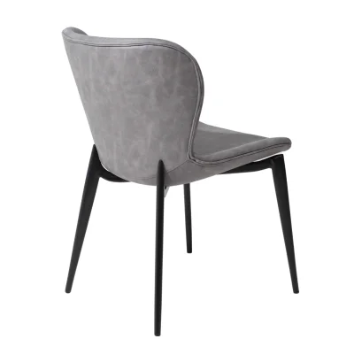 Стул AV 470, темно-серая замша Kiprus 10/черный_4