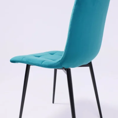 Стул AV 406-N, темно-бирюзовый бархат H-56/черный_13
