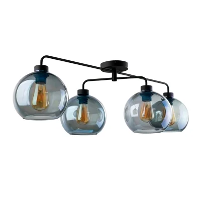 Светильник DROP, потолочный, 4*E27, дымчатый фотография