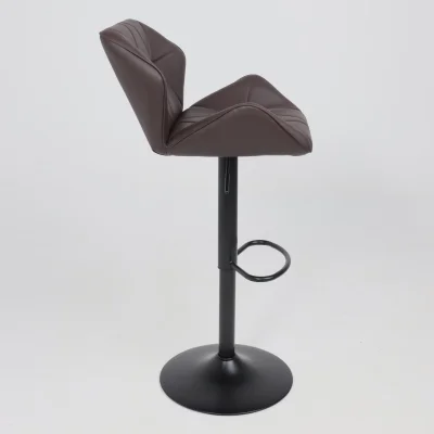 Кресло барное BERLIN GB, Pegaso шоколад экокожа/черный_15