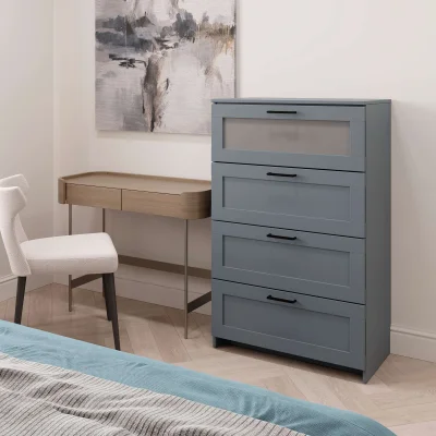 Комод НАВИ 4 ящика (1 ящик со стеклом), серый (2.15.02.030.4 RU)_7