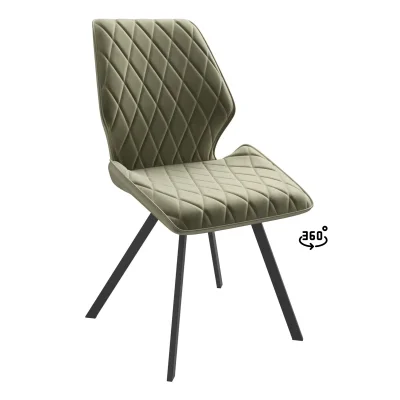 Стул Rafael-R 360, d12 OLIVE LUX\черный фотография