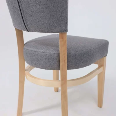 Стул КАМПАРИ, серая рогожка Шерлок 980/дуб светлый_2