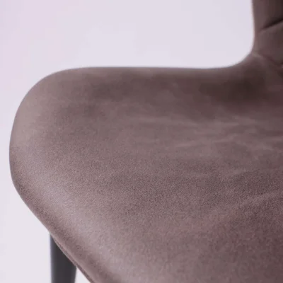 Стул AV 470, коричневая замша Kiprus 04/черный_8