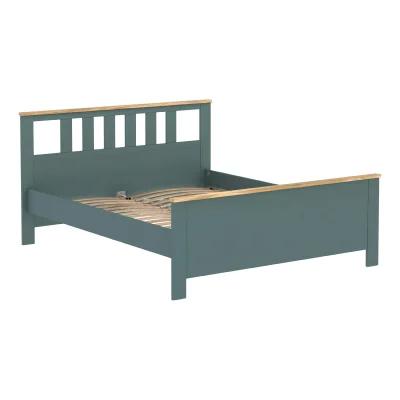 Спальня Сага, ясень + темно-бирюзовый. Комплект №1_17