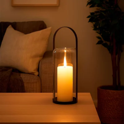 Статуэтка-подсвечник LUMOS 2, d13*35cm_3