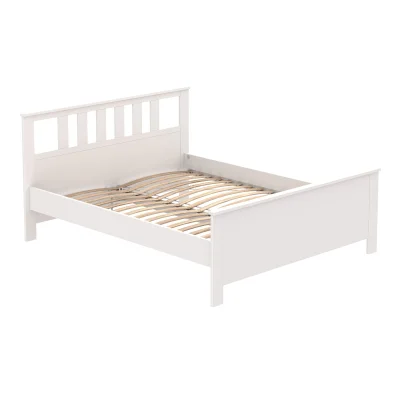 Кровать двойная САГА 160*200, белая (2.08.04.070.1 RU) фотография