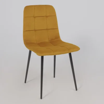 Стул AV 406-N, карри бархат Confetti chai tea/черный_9