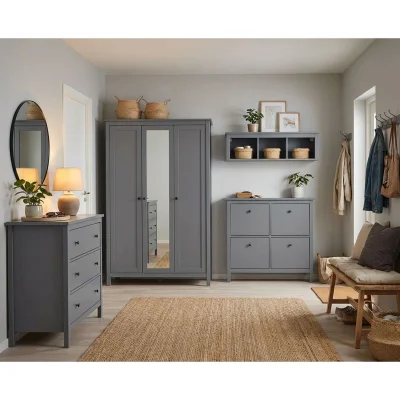 Прихожая Сага, серый. Комплект №5_3