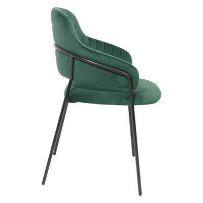 Стул AV 448, темно-зеленый бархат/черный_4