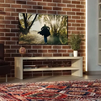 Тумба ЭНКЕЛЬ ТВ12,  120х37х38см, дуб беленый_5