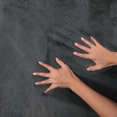 Ковер фигурный ANIMALY SHAPE, темно-серый, 60*110cм_3