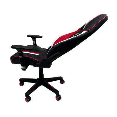 Кресло поворотное BOLID, ECO, черный/белый/красный_7