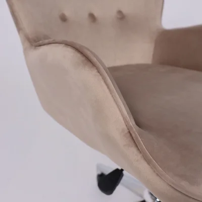 Кресло поворотное BELLA, велюр/бежевый_6