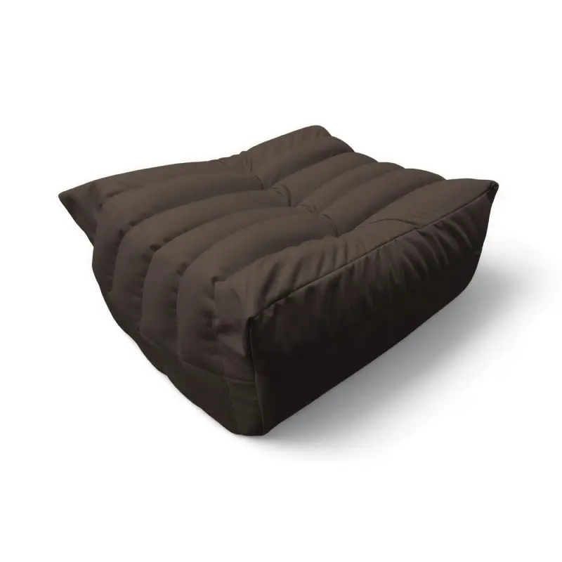 Бескаркасное кресло-пуф Француз BeanBag 90*45 / микровелюр, Шоколад фотография