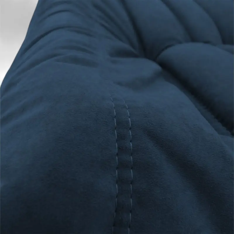 Бескаркасное кресло Француз SLIM BeanBag 70*35 / микровелюр, Джинс_preview_4